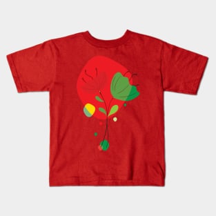 Floral abstraction Kids T-Shirt